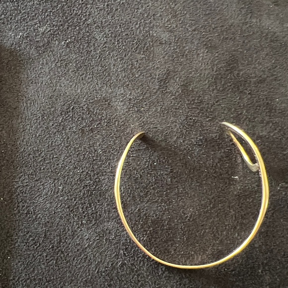 Vintage 12k gold gf cuff bracelet PJ - Picture 3 of 5